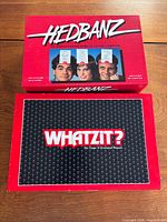 Top view of both game boxes
