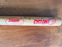 Full barrel area showing Cooper and Cyclone graphics