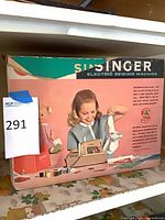 Front of original box showing branding and model