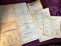 Full layout of all tariff booklets and supplements