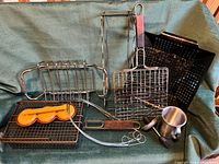 group shot of all BBQ accessories