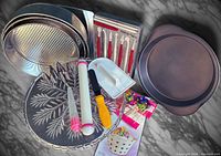 All bakeware and tools grouped