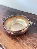 Top view of bowl interior and rim