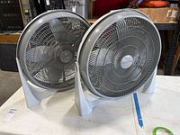 Both AeroSpeed 22-inch fans side by side on table