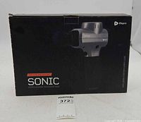 Retail box front showing model name