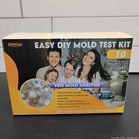 Front of sealed Ditimici Easy DIY Mold Test Kit box