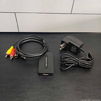Converter, breakout cable and power adapter overview