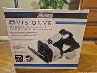 Retail box reverse detailing features