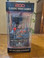 Front of sealed My Arcade Retro Machine box