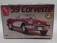 Front of sealed AMT Ertl '59 Corvette kit box