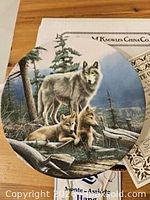 Front view of wolf collector plate