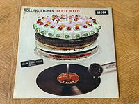 Front cover of Rolling Stones Let It Bleed LP