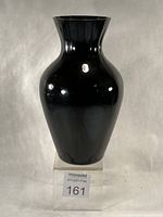 full front view of vase showing shape and color