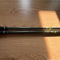 Full view of both Fujikura Pro 56 shafts showing graphics