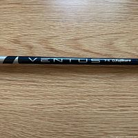 Ventus branding on blue shaft section
