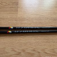 Both HZRDUS shafts full view showing graphics