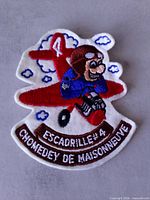 Full view of embroidered patch front