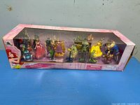 Full view of sealed Disney Princess Mega Figurine Set box