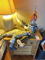 All three items grouped on bedside table