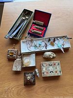 All items laid out together