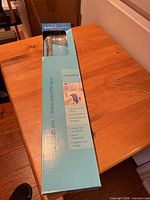 Boxed Fairfield 18" chrome towel bar on table