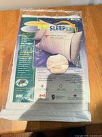 Front of sealed SLEEPsafe pillow protector package