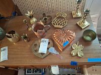 All metal items on tabletop