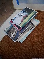 Stack of assorted postcards