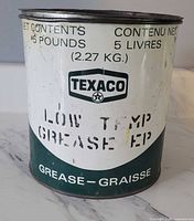 Front view showing Texaco logo, capacity, product name