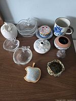 Group shot showing all items on tabletop