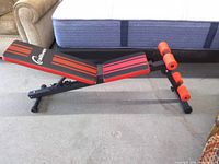 Full side view showing bench structure, seat and backrest