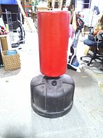 Full view of punching bag front