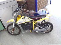 Full left side view of Razor MX650