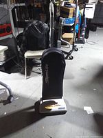 Front view showing full vacuum, SupraLite bag and handle