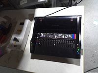 Top view of Swingline GBC CombBind C110E on table