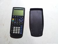 Front view of calculator with cover removed
