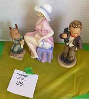 All three figurines together for scale and completeness