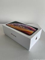 Apple iPhone XS retail box closed