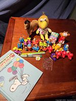 Group shot of entire lot on table