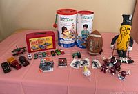 Entire lot laid out on table