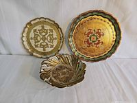 Group shot of both trays and bowl