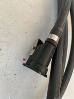 Close-up of connector with metal latch