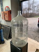 Full view of glass carboy front