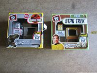Front of both boxed Tiny TV Classics units