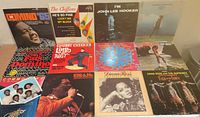 Overall view showing all 12 album covers