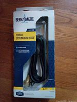 Front of sealed Bernzomatic WH0159 torch extension hose package