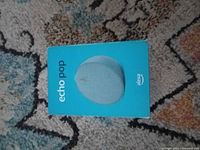 Front of sealed Echo Pop retail box