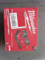 Retail box showing Milwaukee M18 Charger Only, model 48-59-1802