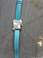 Turquoise strap watch full view