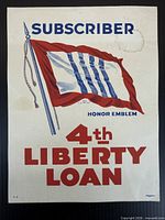 Full view of Liberty Loan poster front